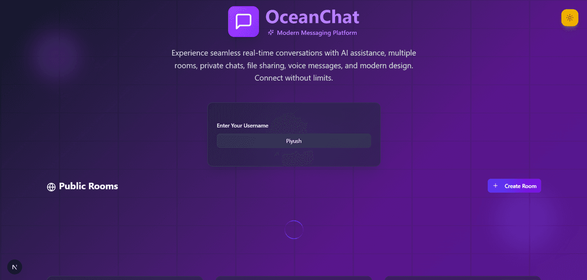 Chat App Screenshot 1